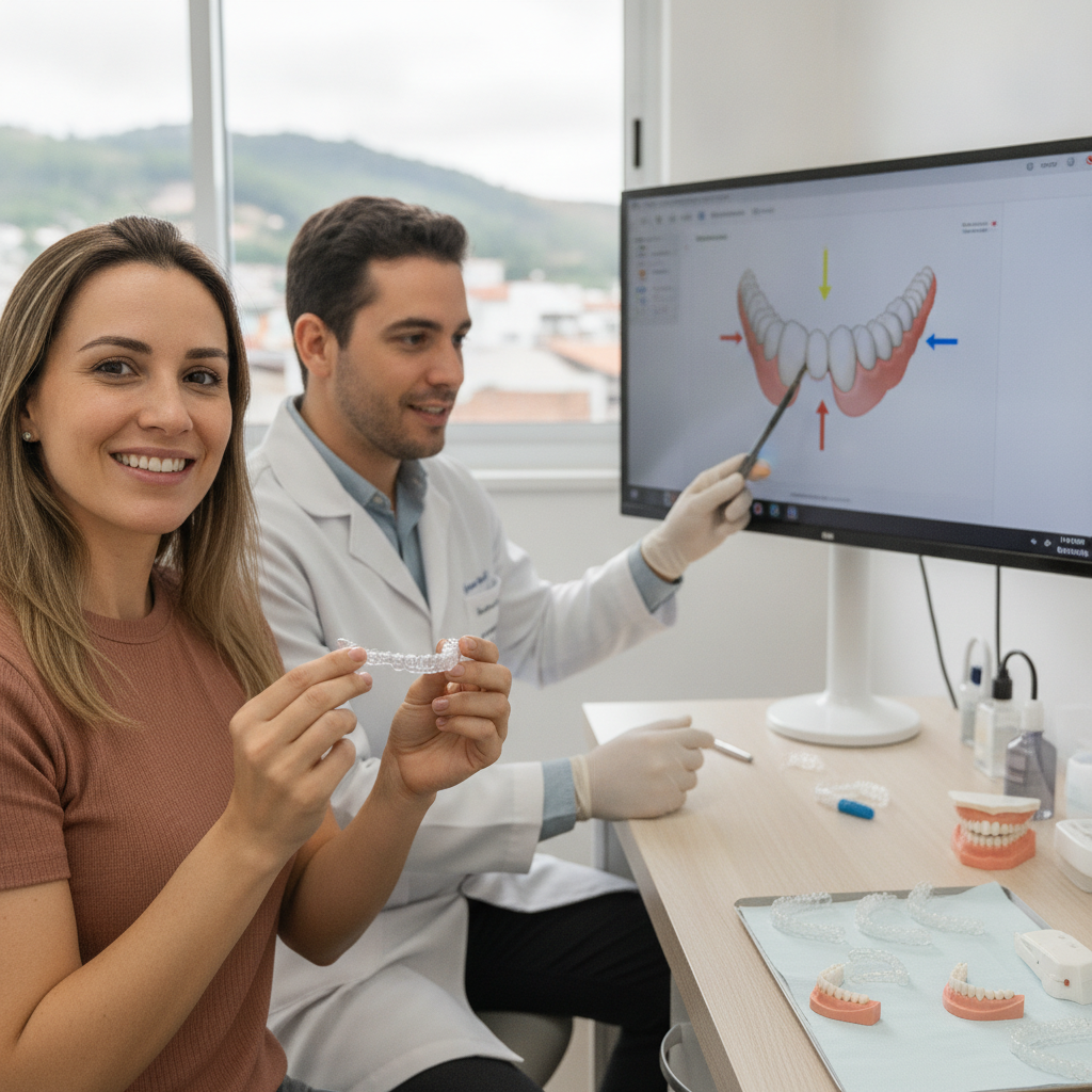 Como Funciona o Tratamento com Alinhadores Invisíveis em Itu SP